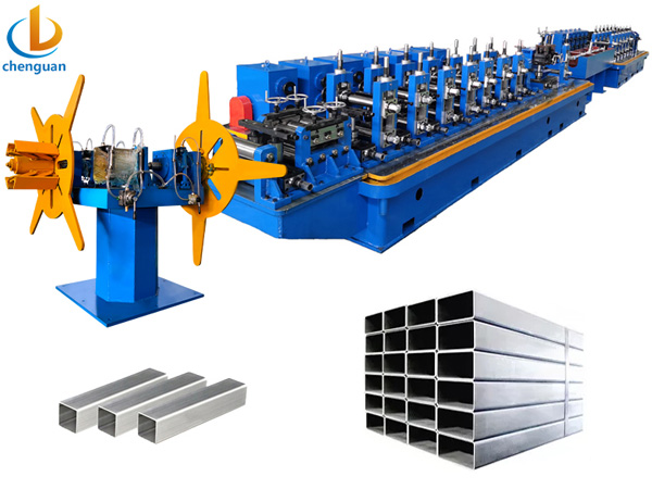square pipe making machine